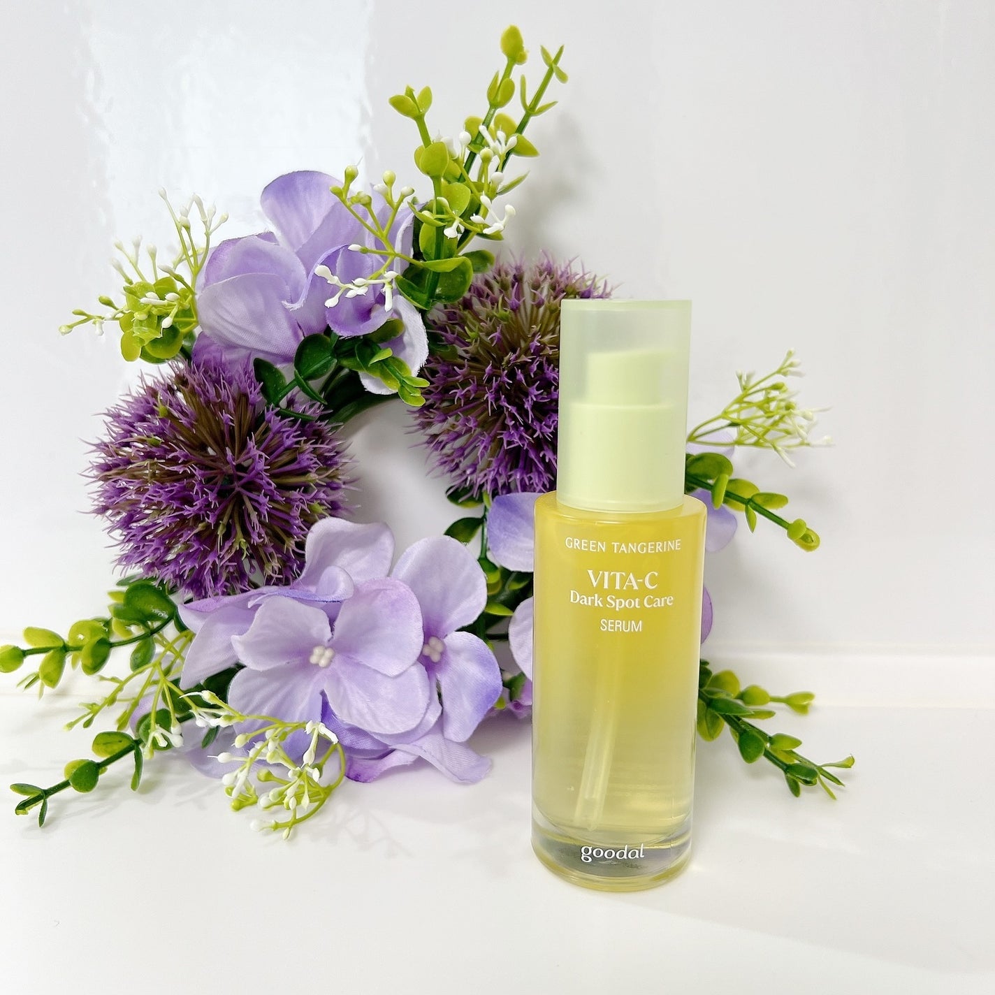 グリーンタンジェリン ビタC ダークスポットケアセラム/goodal/美容液を使ったクチコミ(3枚目)