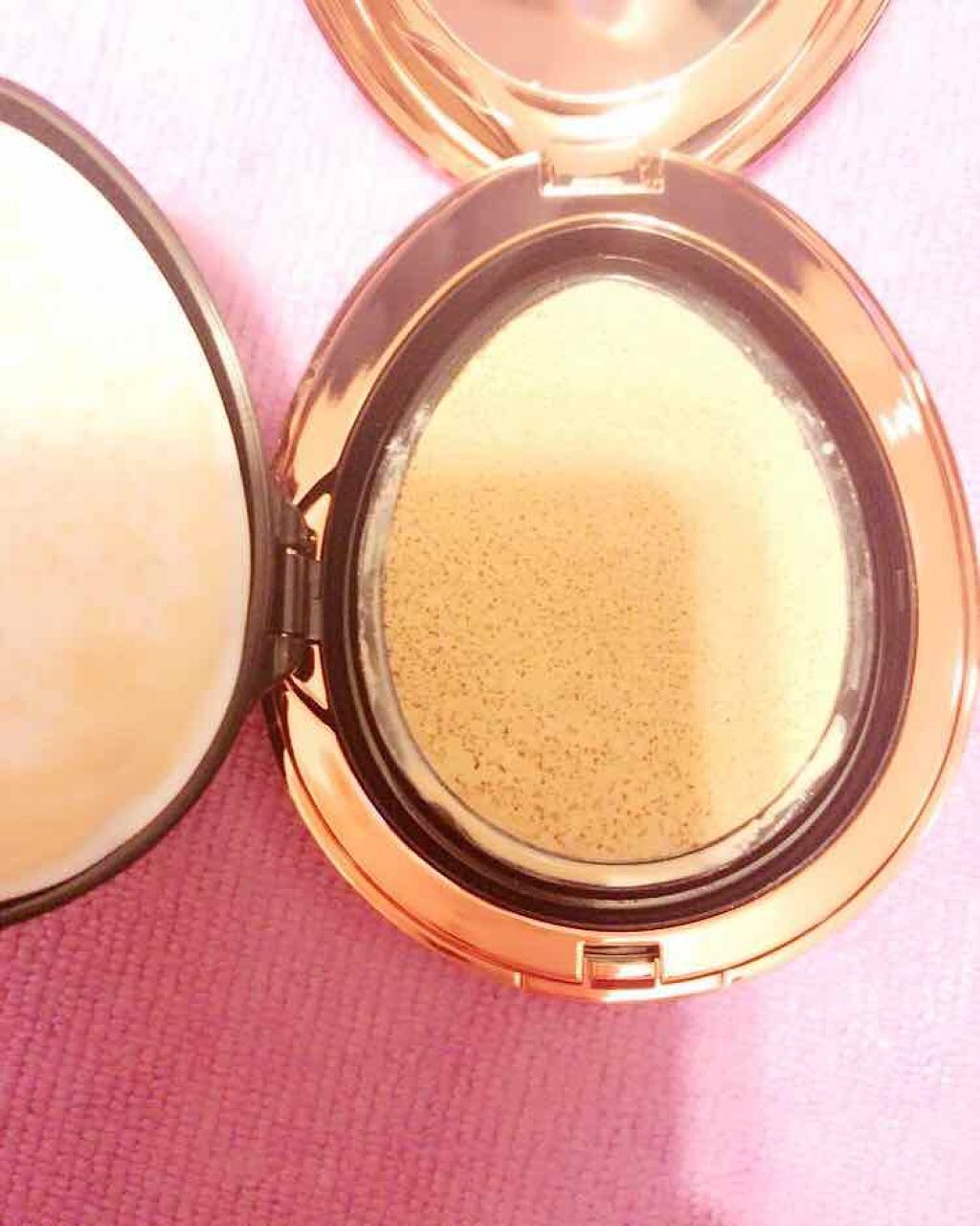 イオン デ クッション/UZU BY FLOWFUSHI/クッションファンデーションを使ったクチコミ（3枚目）