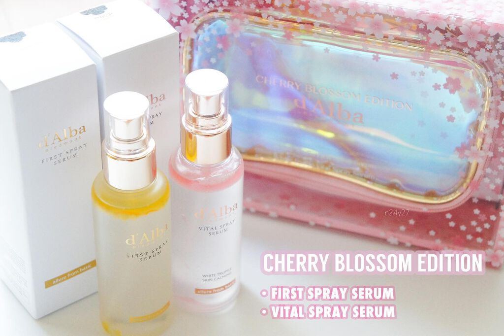 ダルバ ホワイトトリュフファーストスプレーセラム/ダルバ/ミスト状化粧水を使ったクチコミ（1枚目）