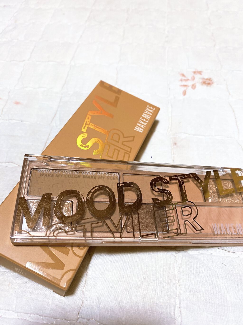 ムードスタイラー/wakemake/アイシャドウパレットを使ったクチコミ（3枚目）