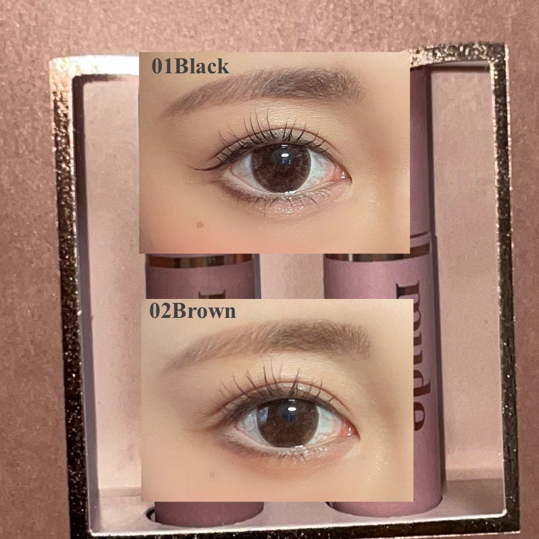 MD インスパイアロングラッシュ カーリングマスカラ/mude/マスカラを使ったクチコミ(4枚目)