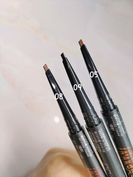 ブロウインク カラーティントデュオ/MAYBELLINE NEW YORK/眉ティントを使ったクチコミ(4枚目)