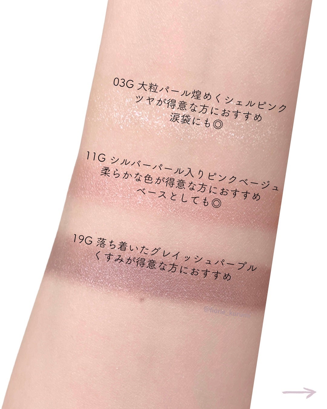 アイグロウジェム スキンシャドウ/DECORTÉ/ジェル・クリームアイシャドウを使ったクチコミ(3枚目)