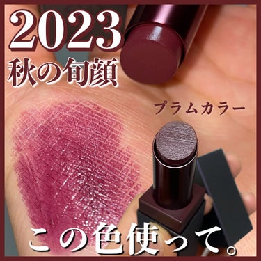 B.A B.A カラーズ リップスティックのクチコミ「＼トレンドカラーはプラム❤︎／


2023はプラムカラーが来るらしい。
（ネットで見つけた記.....」（1枚目）