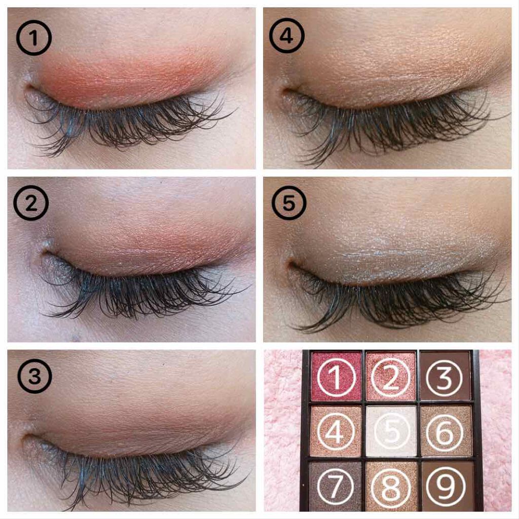 UR GLAM BLOOMING EYE COLOR PALETTE/U R GLAM/アイシャドウパレットを使ったクチコミ(1枚目)