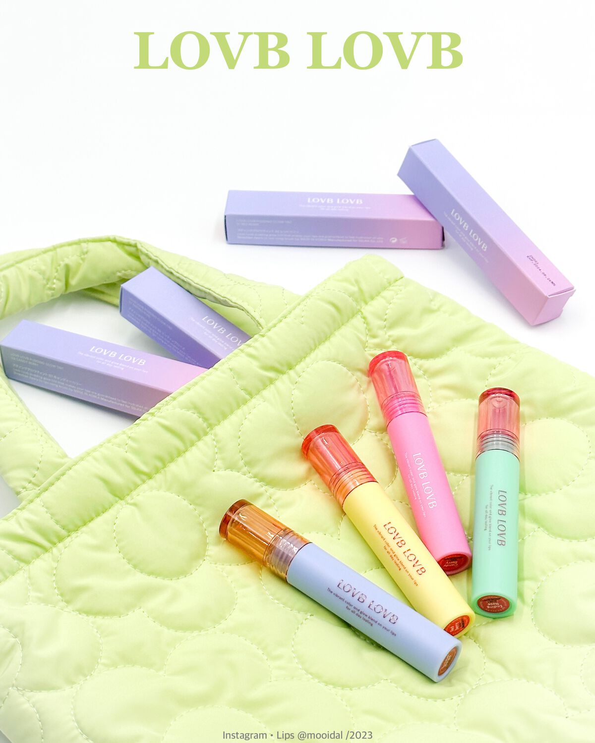 Pudding Glow Tint #04 サンセットベージュ/LOVBLOVB/口紅を使ったクチコミ（2枚目）