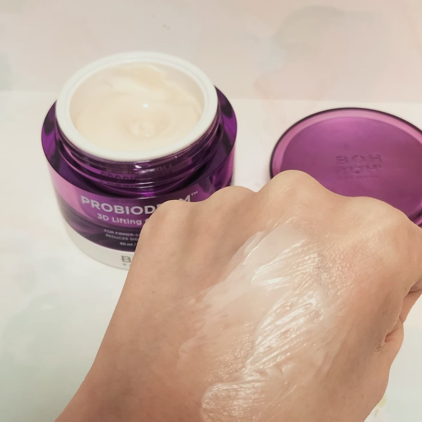 バイオヒールボ プロバイオダーム 3Dリフティングクリーム/BIOHEAL BOH/フェイスクリームを使ったクチコミ(5枚目)