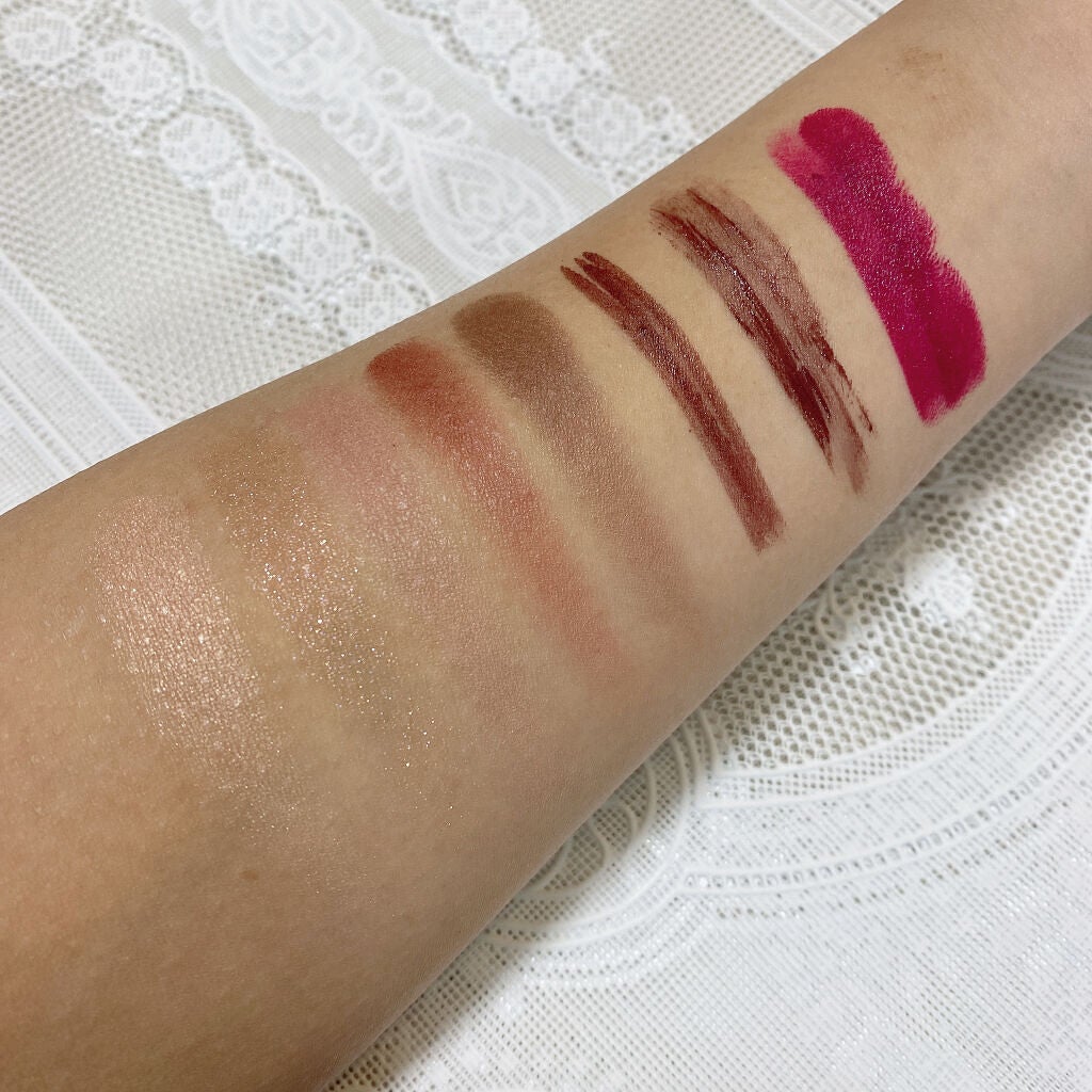 シルキースフレアイズ(マットタイプ)/キャンメイク/アイシャドウパレットを使ったクチコミ(5枚目)