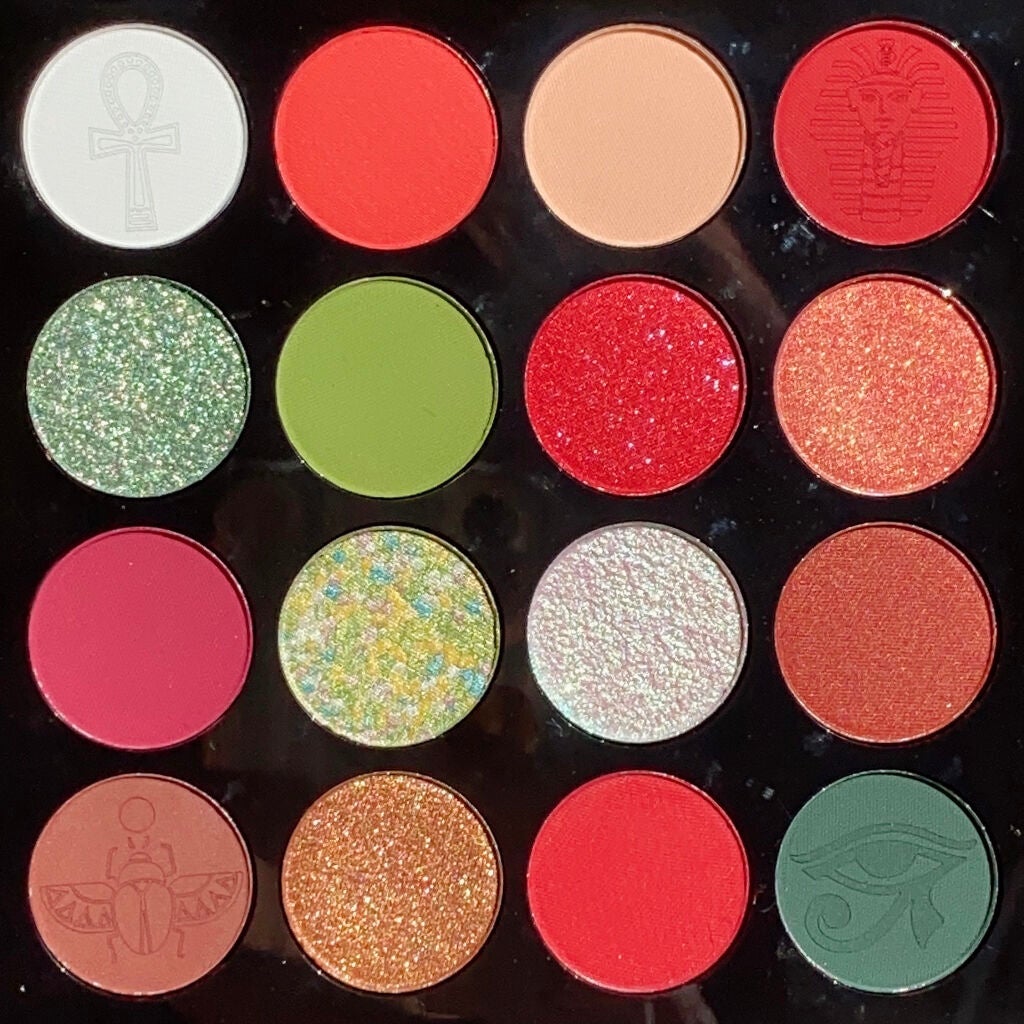 大英博物館 エジプトシリーズ アイシャドウパレット/ZEESEA/アイシャドウパレットを使ったクチコミ(5枚目)