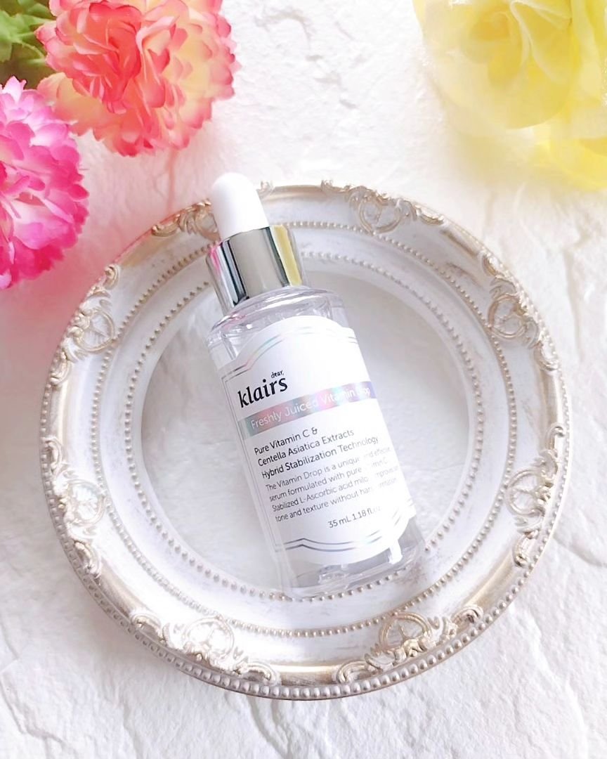フレッシュリージュースドビタミンドロップ(35ml)/Klairs/美容液を使ったクチコミ（1枚目）
