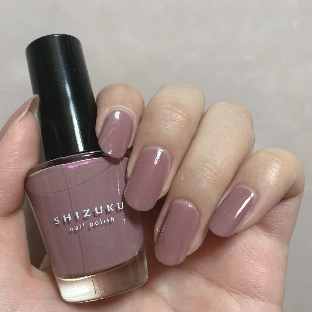 キャンドゥ しずく ネイルポリッシュのクチコミ「#キャンドゥ
#しずくネイルポリッシュ



しずく ネイルポリッシュの4番
モーブトープとい.....」（2枚目）