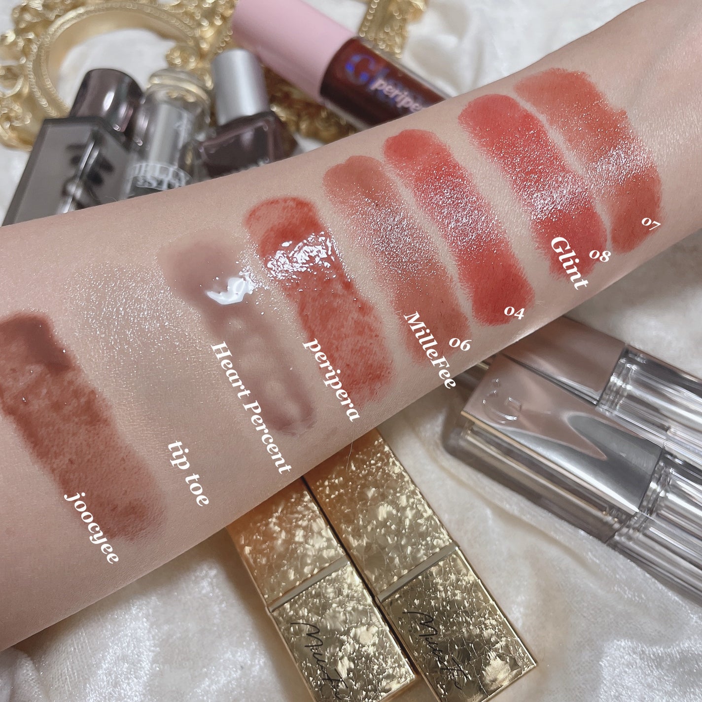 インク グラスティング リップ グロス/PERIPERA/リップグロスを使ったクチコミ(9枚目)