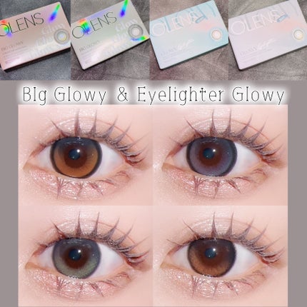 ビッグ グローイ 1Month/OLENS/1ヶ月(1MONTH)カラコンを使ったクチコミ(1枚目)