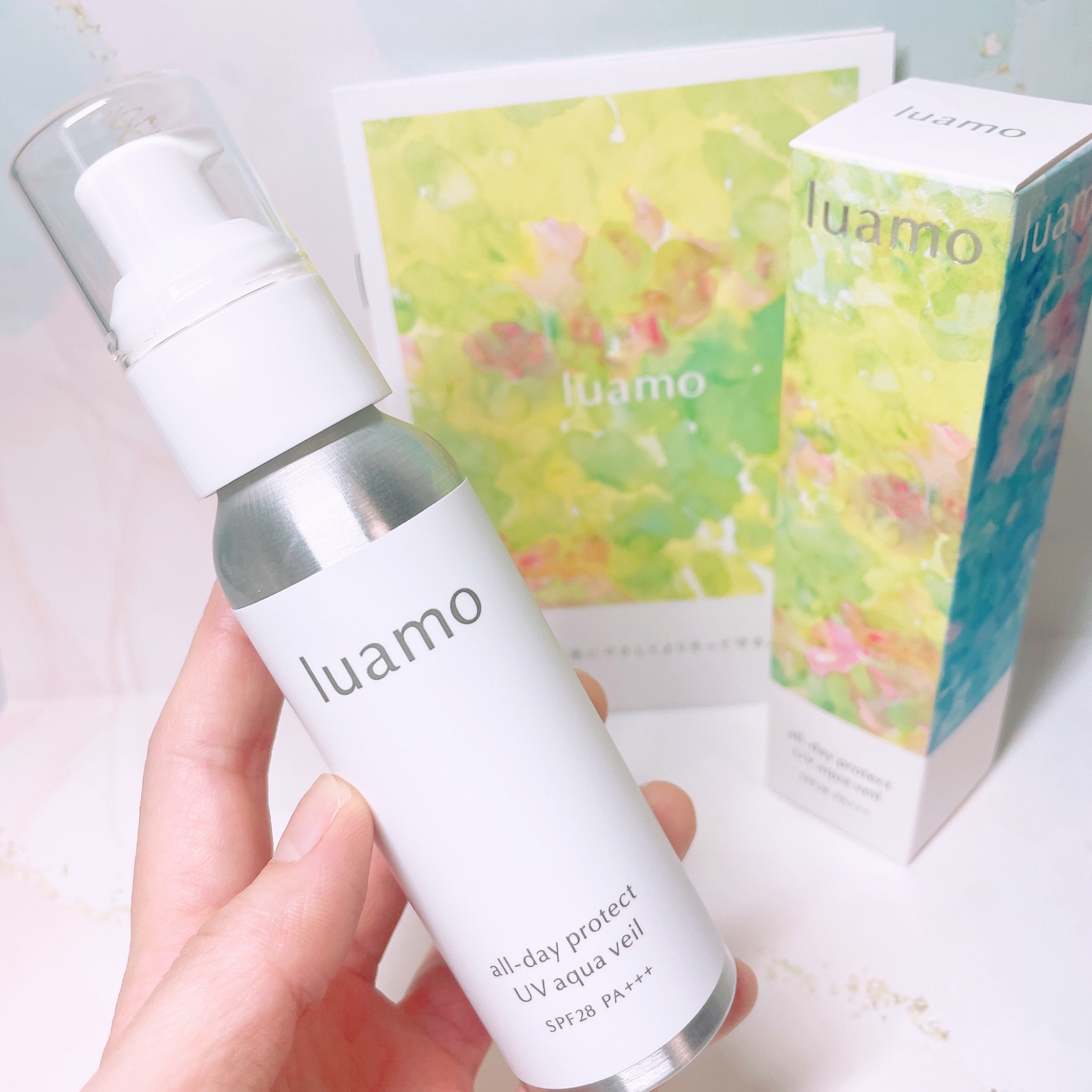 オールデイ プロテクト UVアクアヴェール/ルアモ/日焼け止めミルクを使ったクチコミ（1枚目）