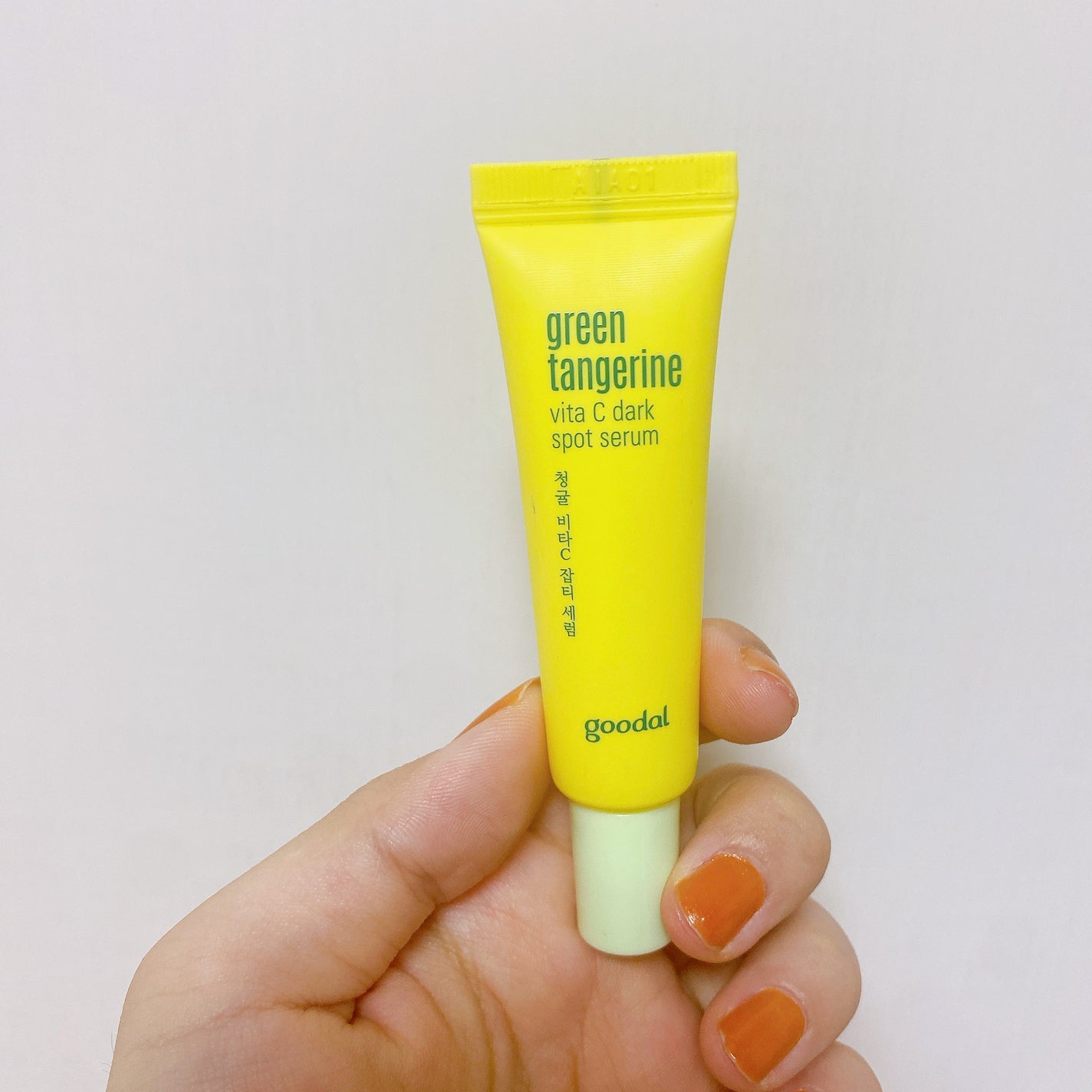 グリーンタンジェリン ビタC ダークスポットケアセラム/goodal/美容液を使ったクチコミ(5枚目)