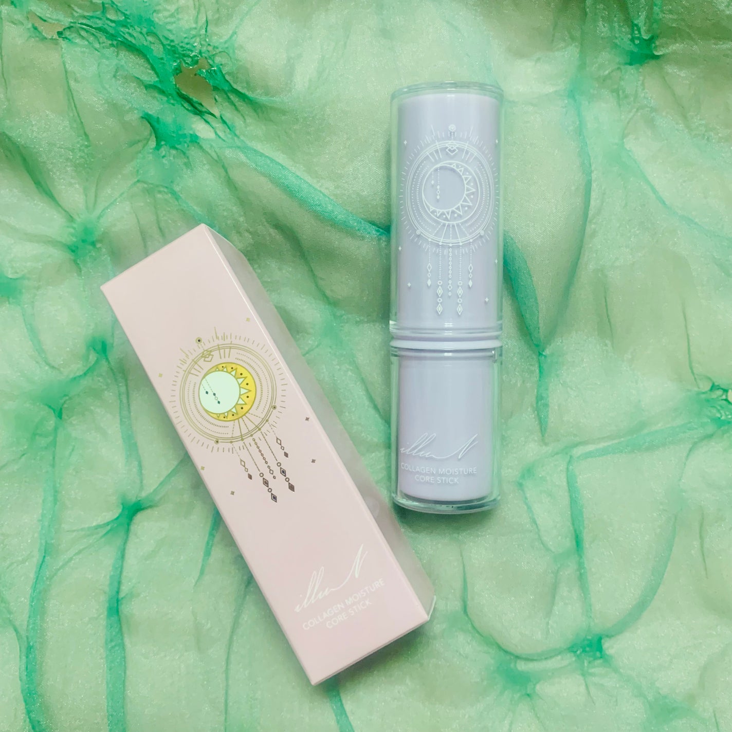 コラーゲンモイスチャーコアスティック/illuN/美容液を使ったクチコミ(1枚目)