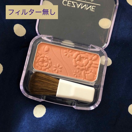 ナチュラル チークN/CEZANNE/パウダーチークを使ったクチコミ(2枚目)