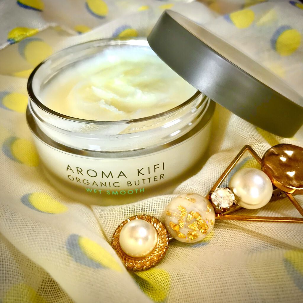 オーガニックバター ウェットスムース/AROMA KIFI/ヘアバームを使ったクチコミ（1枚目）