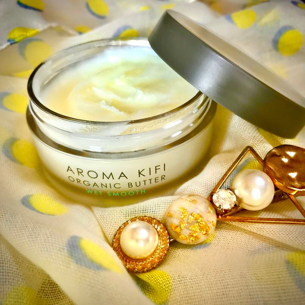 オーガニックバター ウェットスムース/AROMA KIFI/ヘアバームを使ったクチコミ(1枚目)