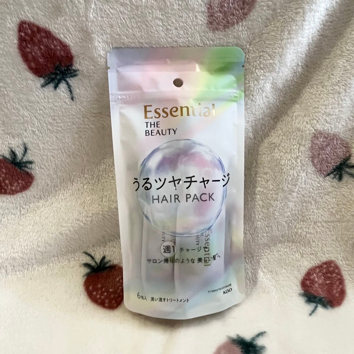 ザビューティ うるツヤチャージヘアパック/エッセンシャル/ヘアマスク・ヘアパックを使ったクチコミ(1枚目)