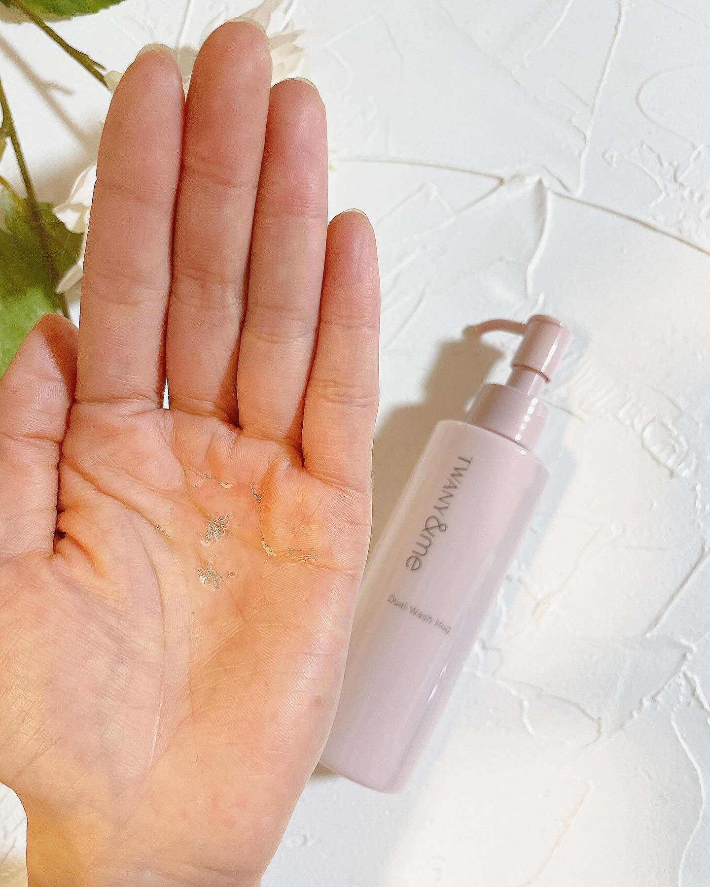 デュアルウォッシュハグ 150ml(本体)/TWANY＆me/クレンジングウォーターを使ったクチコミ（3枚目）