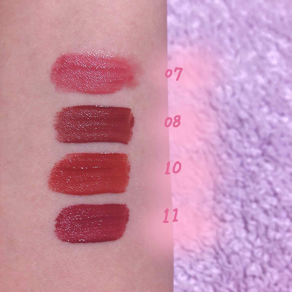 ビビッドコットン インクティント/innisfree/口紅を使ったクチコミ（2枚目）