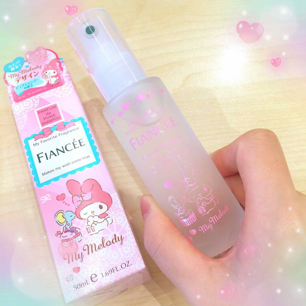ボディミスト ピュアシャンプーの香り【パッケージリニューアル】/フィアンセ/香水(レディース)を使ったクチコミ(2枚目)