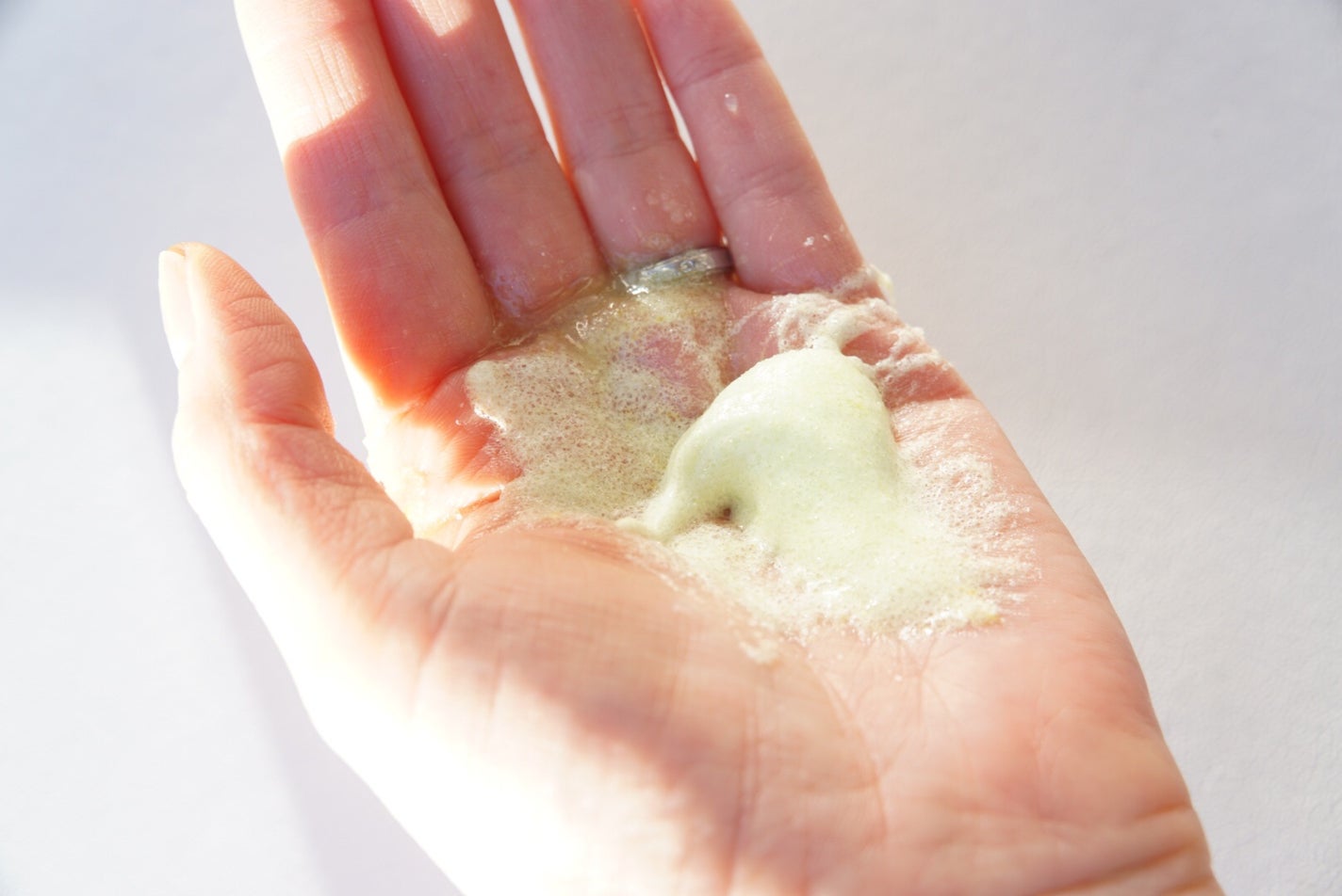 沖縄とろみ美容 パウダーウォッシュ シークヮーサーティー/FSGB/洗顔パウダーを使ったクチコミ(4枚目)