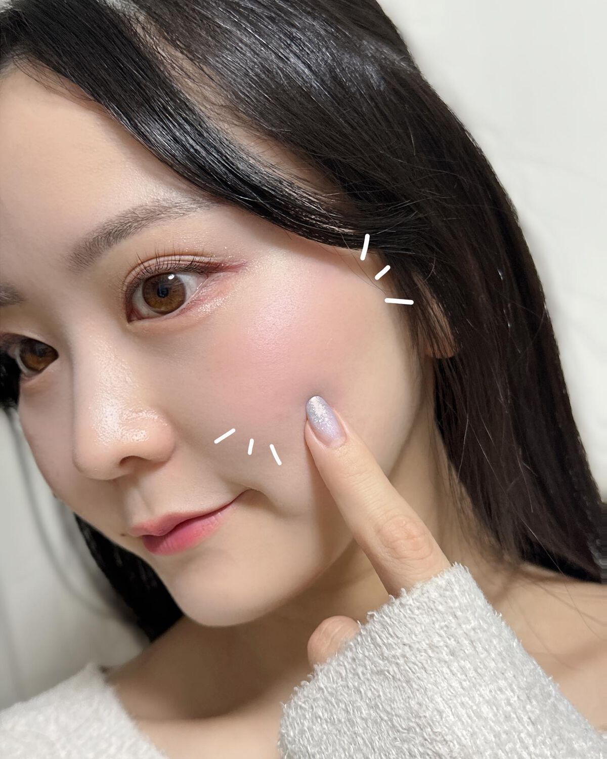 パウダーブラッシュ/DAISY DOLL by MARY QUANT/パウダーチークを使ったクチコミ(9枚目)