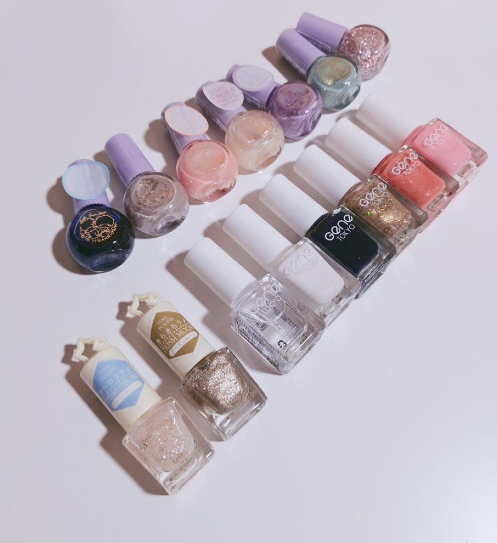 キキララ ネイル/DAISO/マニキュアを使ったクチコミ(1枚目)