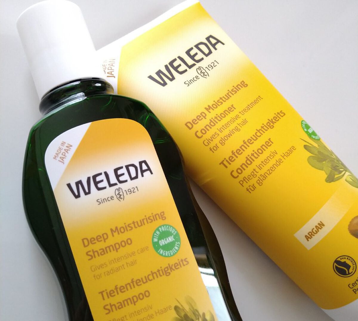 アルガン ヘアシャンプー/ヘアコンディショナー/WELEDA/市販シャンプーを使ったクチコミ(4枚目)