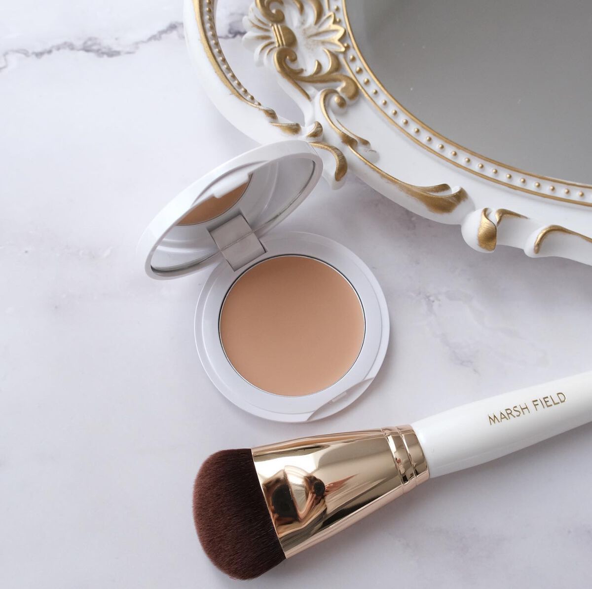 マーシュフィールド SC クリームファンデS 31/マーシュ・フィールド/クリーム・エマルジョンファンデーションを使ったクチコミ（2枚目）