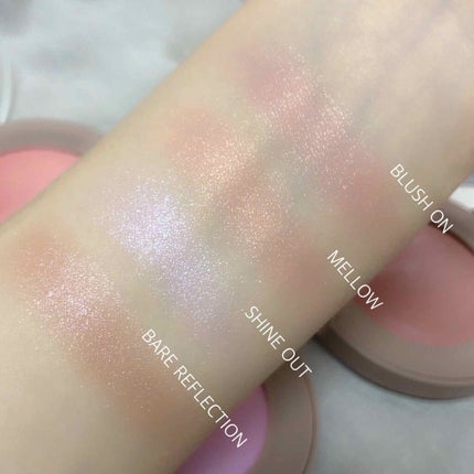 トゥルーディメンショングロウチーク/hince/パウダーチークを使ったクチコミ(2枚目)