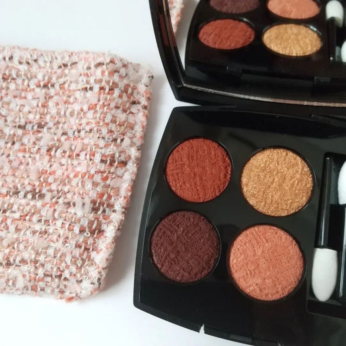 レ キャトル オンブル ツイード/CHANEL/アイシャドウパレットを使ったクチコミ(4枚目)