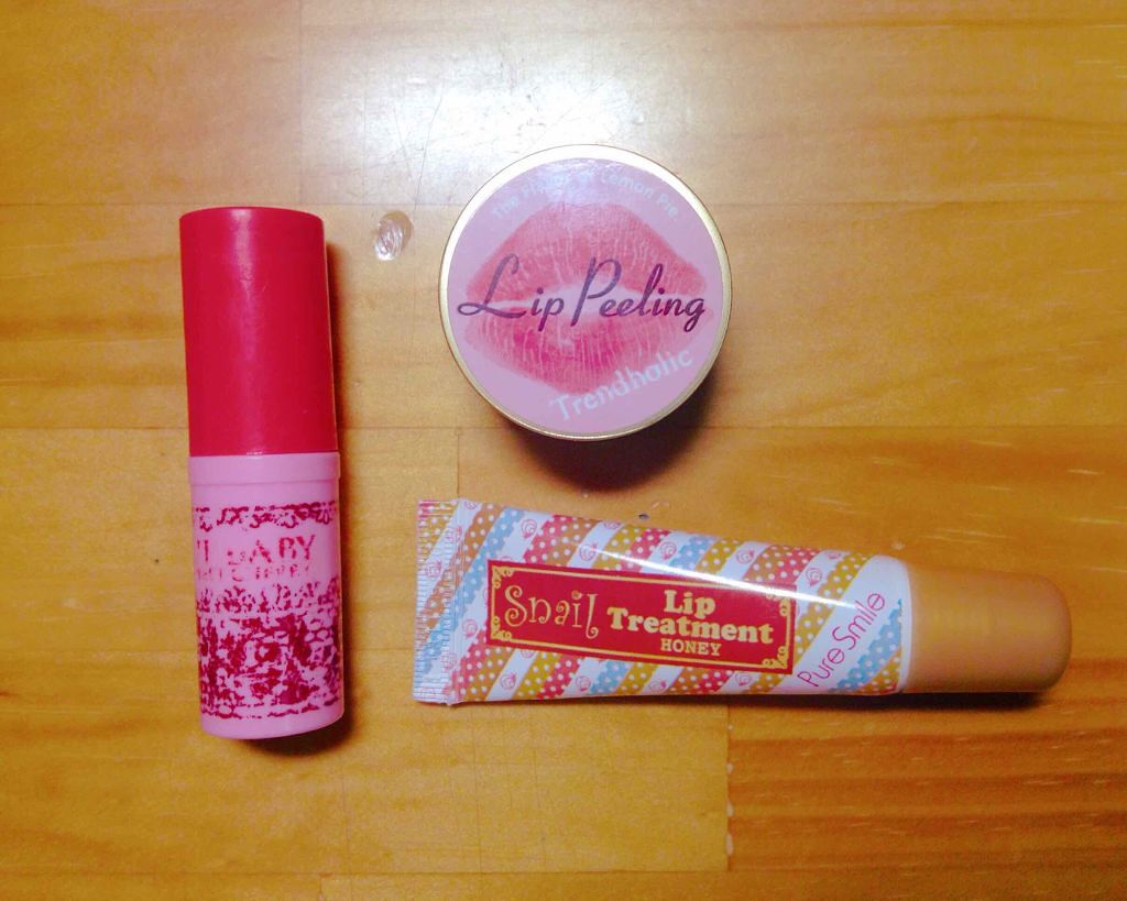 リップピーリング/トレンドホリック/リップスクラブを使ったクチコミ（1枚目）
