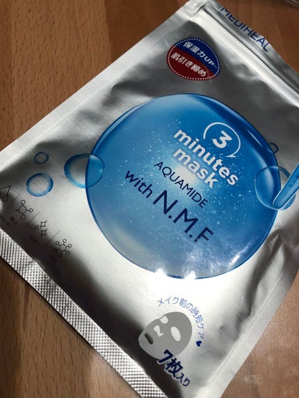 3ミニッツマスク:アクアマイドwith N.M.F/MEDIHEAL/シートマスク・パックを使ったクチコミ(1枚目)