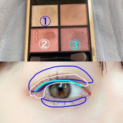 シグニチャー カラー アイズ/SUQQU/アイシャドウパレットを使ったクチコミ(5枚目)