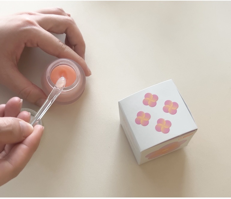 ビタグレーズドリップマスク/TOCOBO/リップマスクを使ったクチコミ（2枚目）