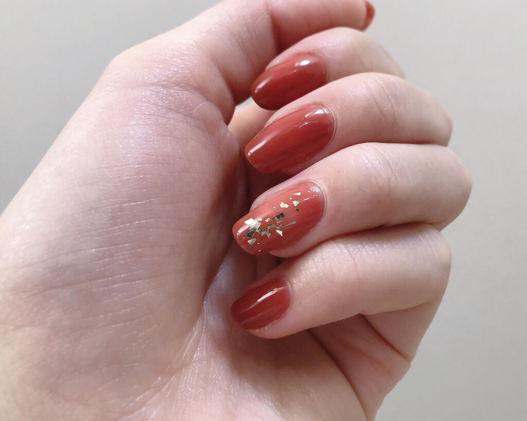 グロッシーコート/スキューズミー/オールインワンネイルを使ったクチコミ（1枚目）