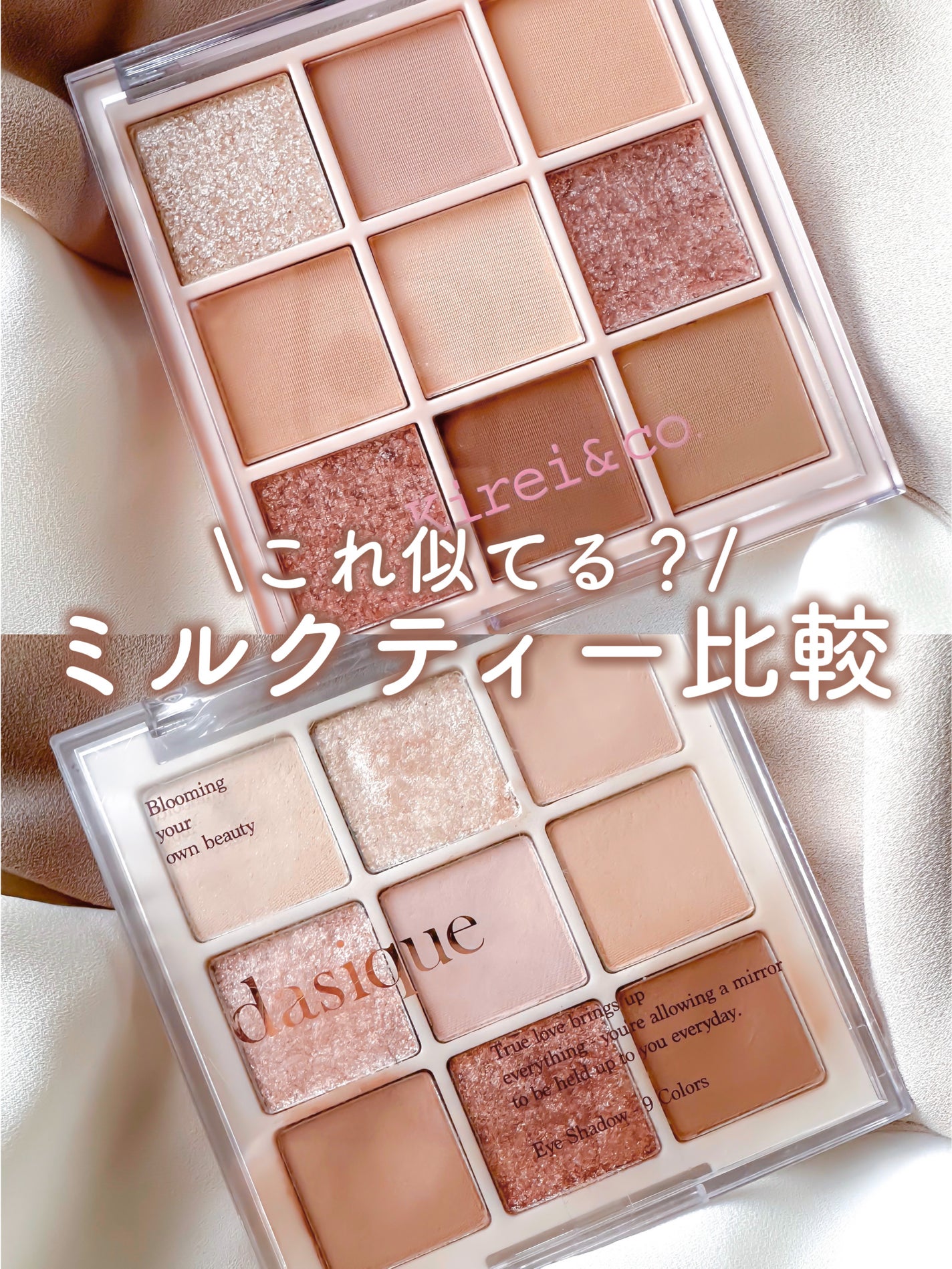 シャドウパレット/dasique/アイシャドウパレットを使ったクチコミ(1枚目)