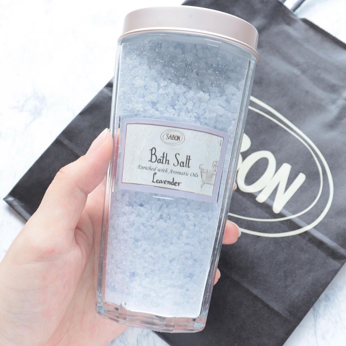 バスソルト/SABON/無機塩系入浴剤を使ったクチコミ(4枚目)