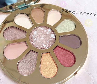 HOJO サーキュラー サンド アイシャドウ パレットのクチコミ「#HOJO
#SHINYBEAUTY

♡ Jewel Luxury Eyeshadow Pl.....」（2枚目）