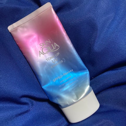 スキンアクア トーンアップUVエッセンス/スキンアクア/日焼け止めクリームを使ったクチコミ(1枚目)