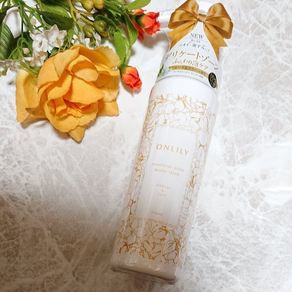 onlilyフェミニンホイップウォッシュソープ/ONLILY/デリケートゾーンケアを使ったクチコミ(1枚目)