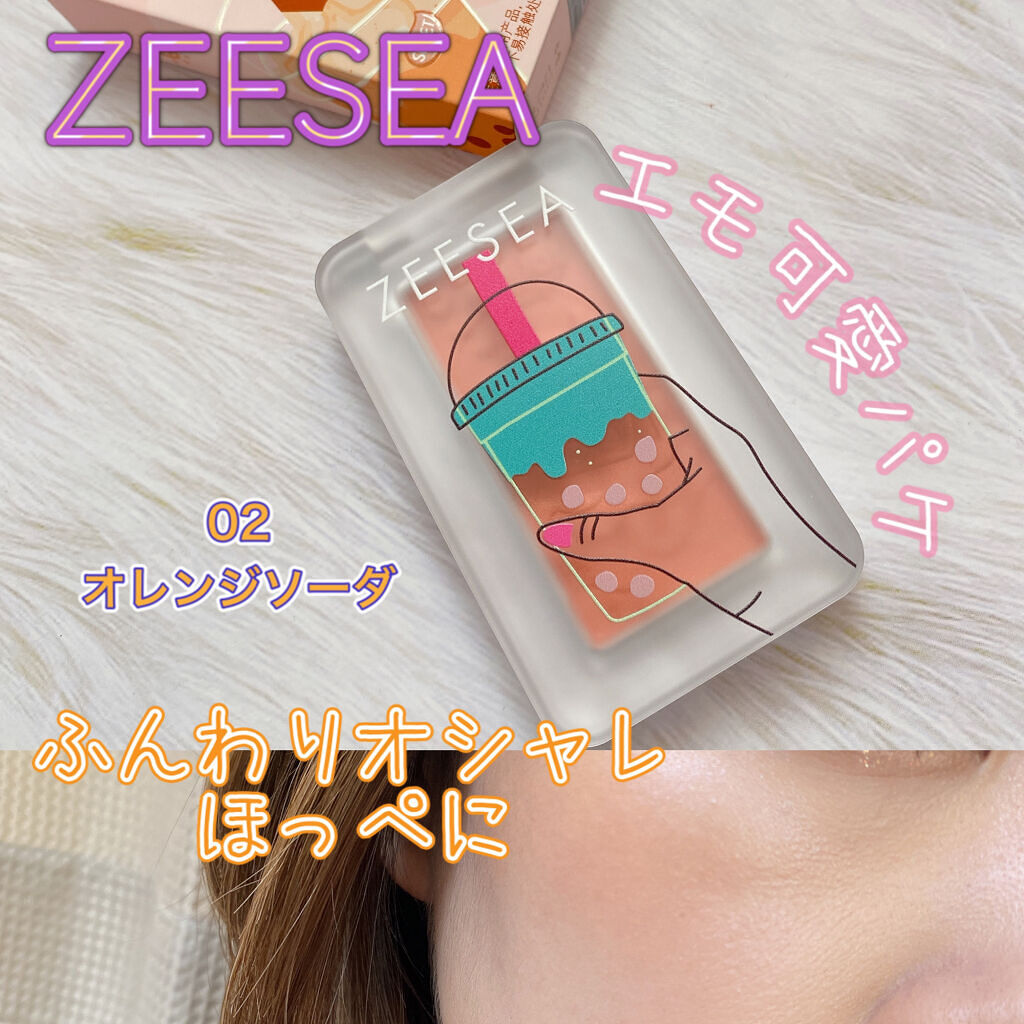 ZEESEA デザートコレクション 単色チーク/ZEESEA/パウダーチークを使ったクチコミ（1枚目）