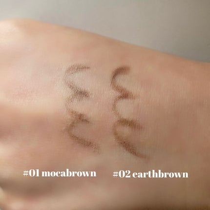 トライアングルアイブロウペンシル/COLORKEY/アイブロウペンシルを使ったクチコミ(2枚目)