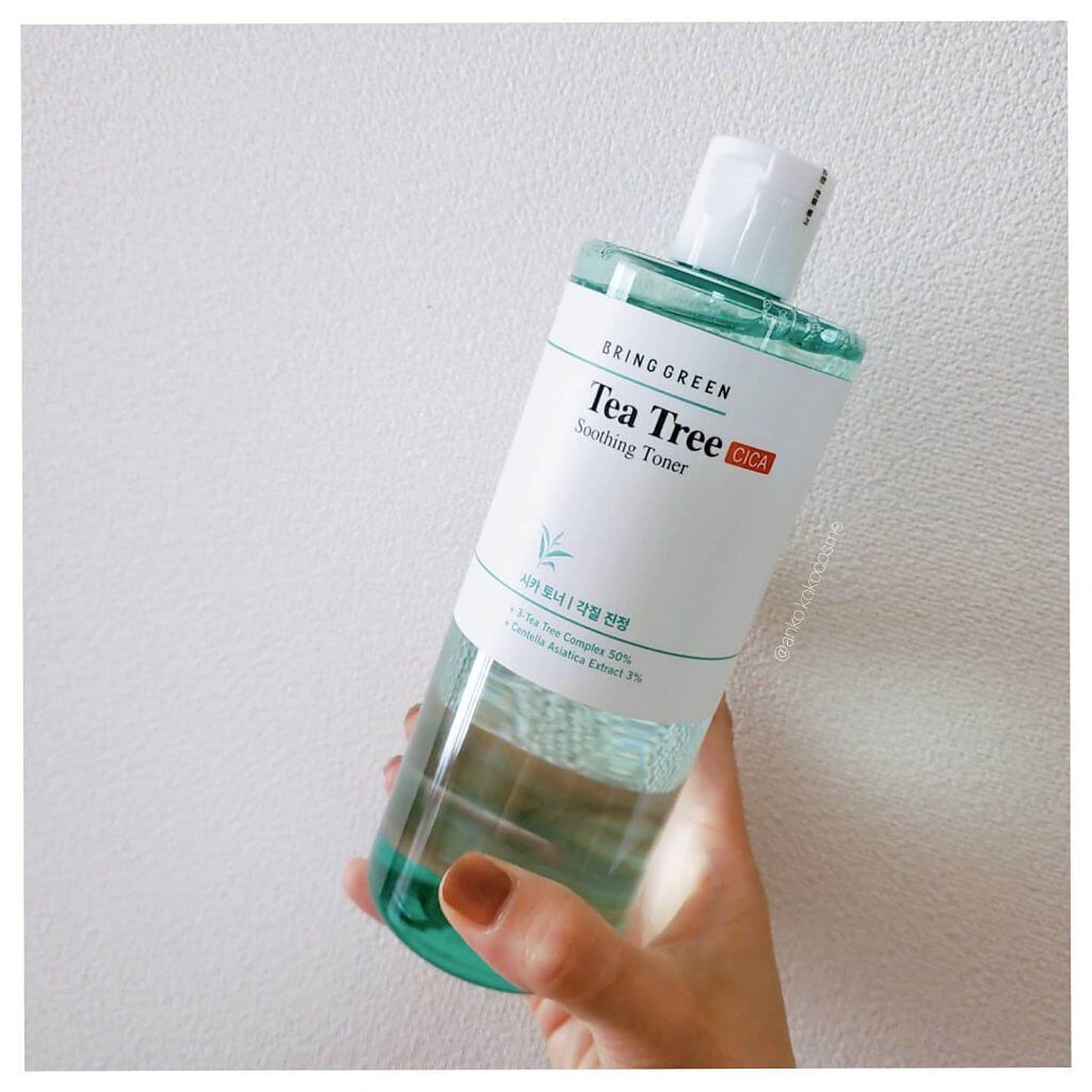 ティーツリーシカスージングトナー/BRING GREEN/化粧水を使ったクチコミ（1枚目）