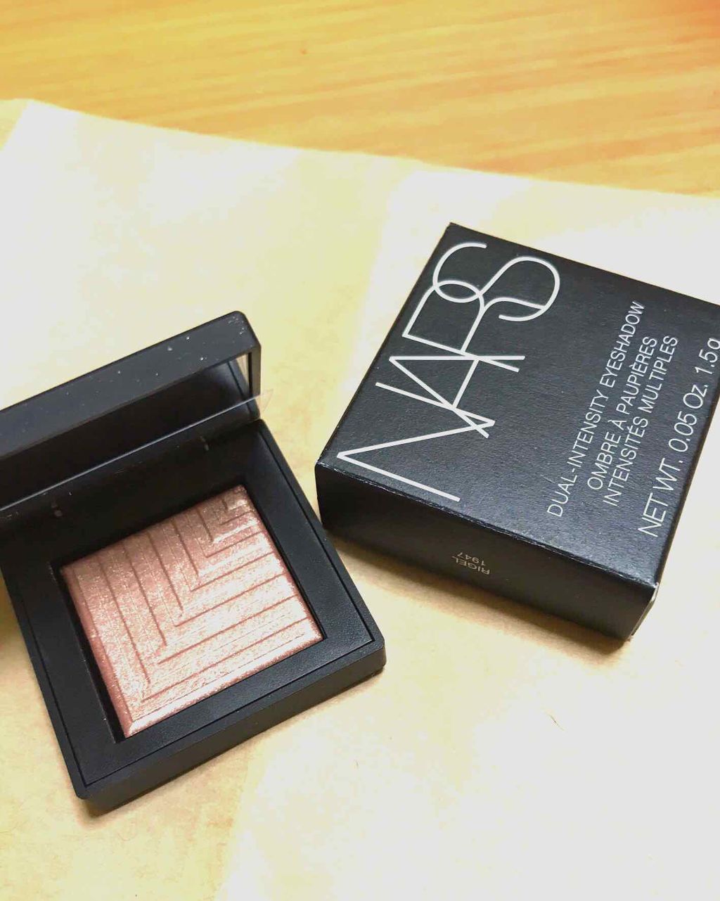 デュアルインテンシティーアイシャドー/NARS/単色アイシャドウを使ったクチコミ(1枚目)