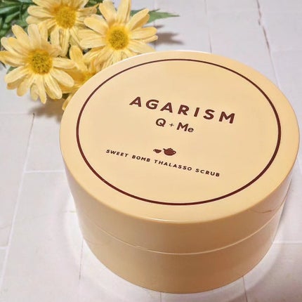 Q+Me スウィートボムタラソスクラブレモンティーの香り/AGARISM/バスト・ヒップケアを使ったクチコミ(5枚目)