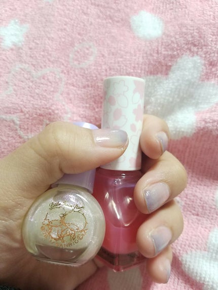 サンリオネイル/DAISO/マニキュアを使ったクチコミ(1枚目)